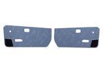 Door Trim Panels - Pair - Shadow Blue - Coarse 1290 Grain - RL1610BLUESHAD